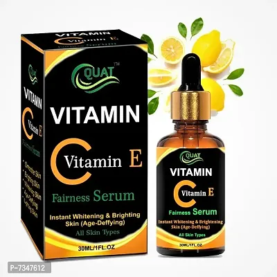 QUAT Vitamin C With E Fairness Skin Face Serum (30ml).-thumb0