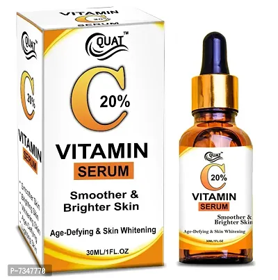 QUAT 20% Vitamin C Smoother Brighter Skin And Face Serum (30ml).-thumb0