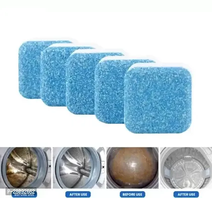 15 PCS Washing Machine Deep Cleaner Effervescent Tablet for All Companyrsquo;s Machine, Powder Tablet