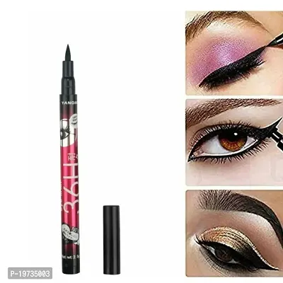 36H Precision Liquid Waterproof Lash Eyeliner Pencil | Eye Liner (Black) (Pack Of 1)-thumb0