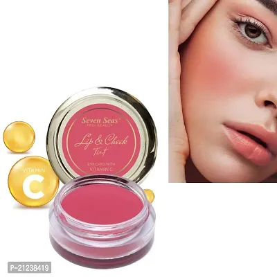 SS (110) blush pink color lip  cheek tint matte  pack of 1