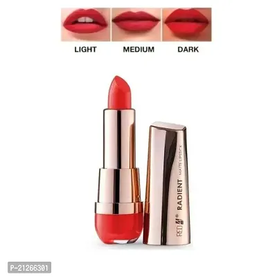 R4 Radient matte red lipstick pack of 1-thumb0