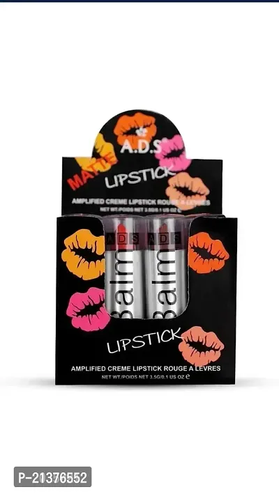 Balm lipstick matte  waterproof  set 12pc