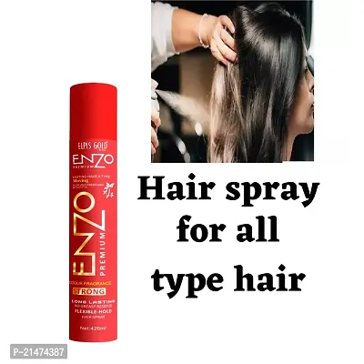 ENZO Professional and strong to keep the hair styling spray pack of 1
