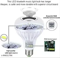 Music bulb Bluetooth-enabled multi-color smart music LED light pack of 1-thumb1