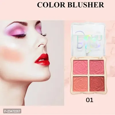 Rosa  Angel Blush  4  Shades  (01)  Blusher  Pack of 1