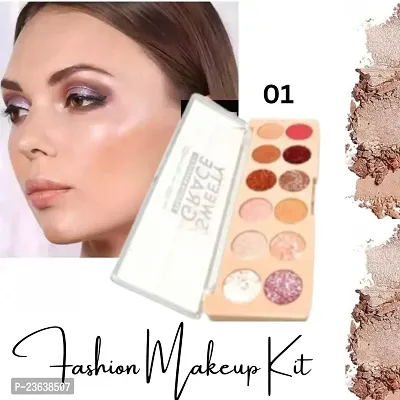 Sweety Grace Fashion (01)Highlighter  Eyeshadow Palette Pack of 1