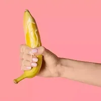 Fun time  Banana Sensually  Flavored Condoms  Pack of 1-thumb1