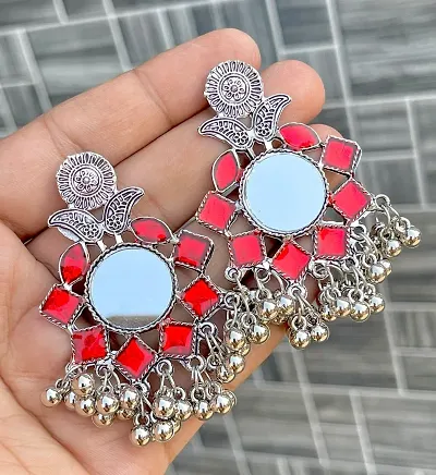 Stylish Fancy Designer Alloy Jhumkas Earrings For Women