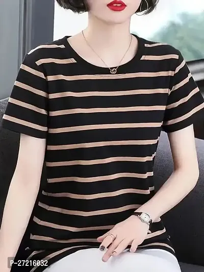 classic cotton blend tshirt for women-thumb0