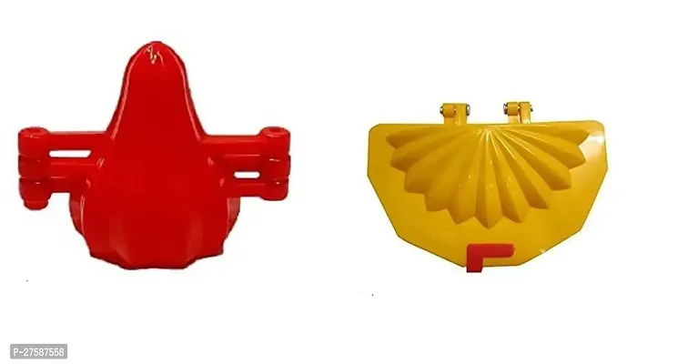 Durable Plastic Modak And Gujiya Mold Sancha Maker Pack Of 2-thumb0