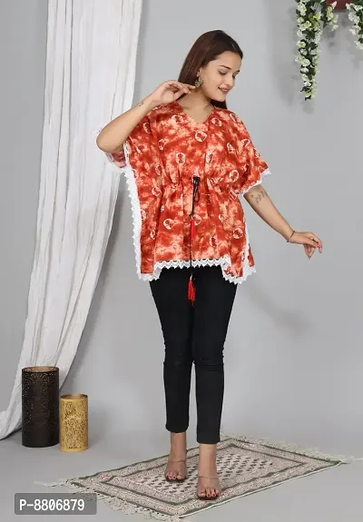 Women Stylish Cotton Printed Top