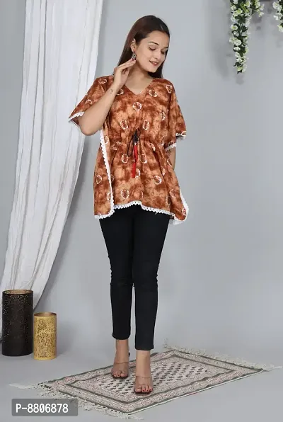 Women Stylish Cotton Printed Top