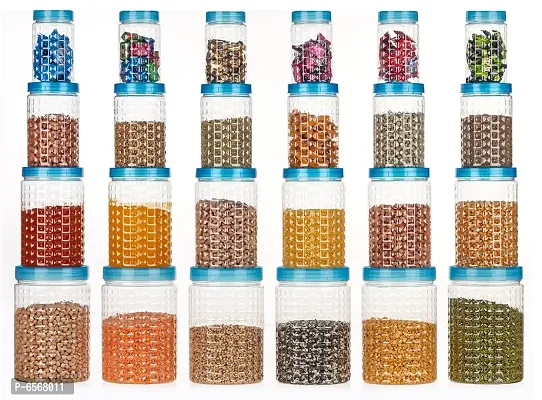 Useful Plastic Spice Jars- Pack Of 30