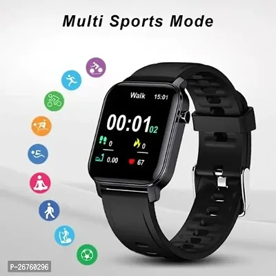 New BLACK -T 500 SMART WATCH 2024/ latest version Full Touch Screen Bluetooth Smartwatch with Body Temperature, Heart Rate  Oxygen Monitor Compatible with All 3G/4G/5G Android  iOS
