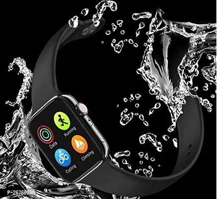 New BLACK ,T 500 SMART WATCH 2024/ latest version Full Touch Screen Bluetooth Smartwatch with Body Temperature, Heart Rate  Oxygen Monitor Compatible with All 3G/4G/5G Android  iOS-thumb3