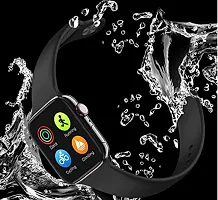 New -BLACK T 500 SMART WATCH 2024/ latest version Full Touch Screen Bluetooth Smartwatch with Body Temperature, Heart Rate  Oxygen Monitor Compatible with All 3G/4G/5G Android  iOS-thumb3