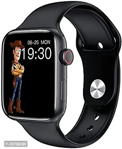 New SMART WATCH// 2024 latest version /T500 BLACK Full Touch Screen Bluetooth Smartwatch with Body Temperature, Heart Rate  Oxygen Monitor Compatible with All 3G/4G/5G Android  iOS
