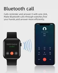 New SMART WATCH// 2024 latest version /T500 BLACK Full Touch Screen Bluetooth Smartwatch with Body Temperature, Heart Rate  Oxygen Monitor Compatible with All 3G/4G/5G Android  iOS-thumb1