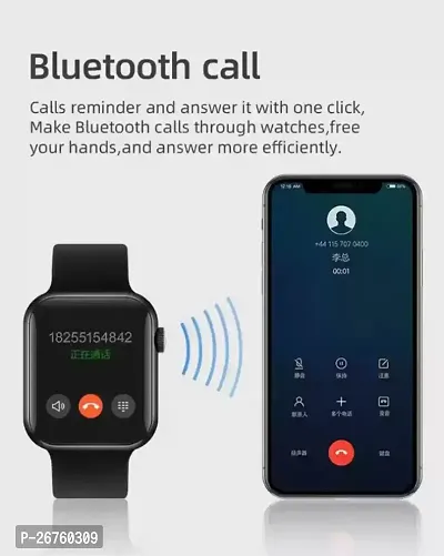 Stylish Smart Watch With Bluetooth Calling  and Health Monitor-thumb4