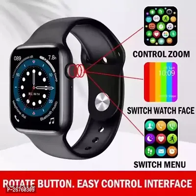 Stylish Smart Watch With Bluetooth Calling  and Health Monitor-thumb3