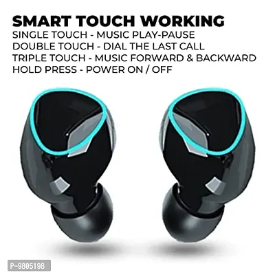 M10 TWS Wireless Headphones Touch Control and LED K7 Bluetooth Headset-thumb2