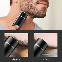 Electric Shaver Hair Trimmer for Men and Women | Dual-edge Blades | USB Painless Electric Beard Hair Shaves Touch Up Travel Mini Trimmer, Waterproof, Eco-/Travel-/User-Friendly -Low Noise Compact Shav-thumb2