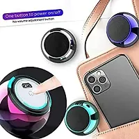 NEW MINI BOOST 4 PORTABLE BLUETOOTH MINI SPEAKER Dynamic Metal Sound With High Bass 5 W Bluetooth Speaker (Multicolor, Stereo Channel)-thumb3