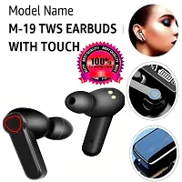 M19 wireless bluetooth and heaphones V5.1 Bluetooth eName: M10 wireless earbuds BLUETOOTH WITH 2200MAH BATTERY CAPACITY UPTO 15 HOURS PLAYTIME-thumb1