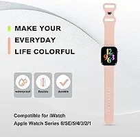Pink Smart Watch fitness tracker watch with Smart Feature Touch watch for men women-thumb2