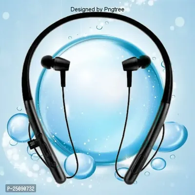 Bluetooth Neckband, Patented BassUp Technology, IPX5 Water-Resistant Bluetooth