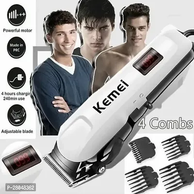 Kemei Kemei Km-809A Professional Dog Grooming Kit - Rechargeable And Cordless Pet Grooming Clippers And Complete Dog Grooming Kit, Battery Powered