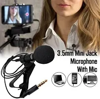 Sound Quality Clip Collar Mic Microphone Usable For Video Travel Video Mic Supported With All Mobile-thumb3