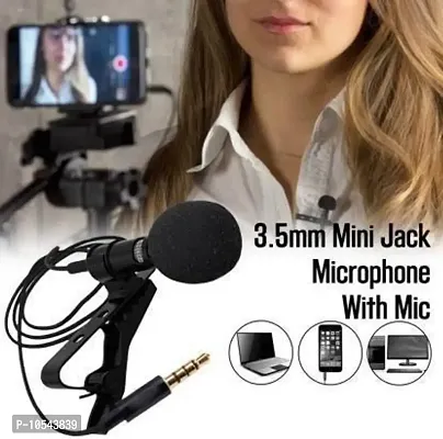 Sound Quality Clip Collar Mic Microphone Usable For Video Travel Video Mic Supported With All Mobile-thumb4