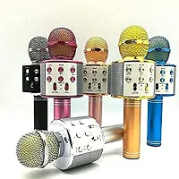 Wireless Bluetooth Mic For Singing And Entertainment Karaoke Microphone Bluetooth Speaker For Music-thumb3