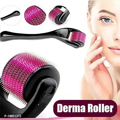 Trendy Derma Roller System 540 Needles Titanium Alloy Needles Roller For Acne Skin Hair Loss