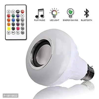 LED Multicolor Speaker Bulb with Bluetooth (Multicolor)-thumb0