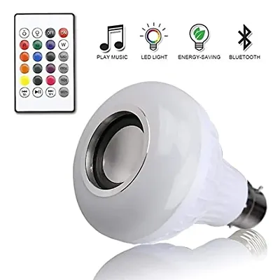 LED Multicolor Speaker Bulb with Bluetooth (Multicolor)