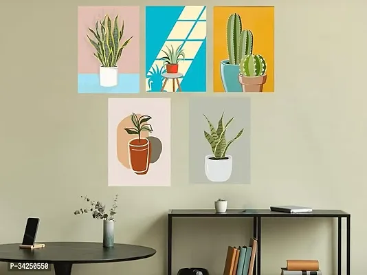 Minimal Aesthetic Poster for Room Decoration Set of 5-thumb0