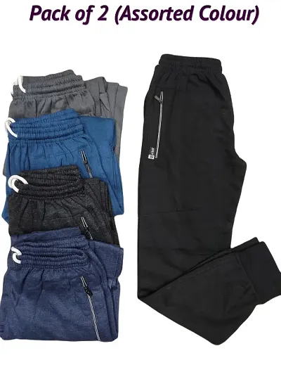 Trendy Regular Fit Track Pants For Kids Pack Of 5