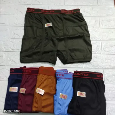 Reliable Cotton Multicolored Mens Trunk, Pack Of 6