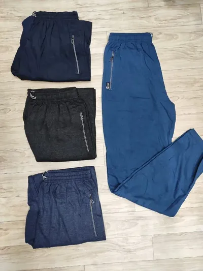 New Launched Cotton Regular Track Pants For Men 