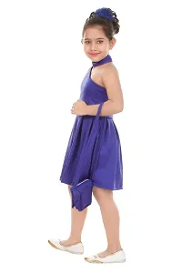 Girl's One Side Shoulder Pretty Dress | Kids Casual | One-Shoulder | Partyware-thumb2