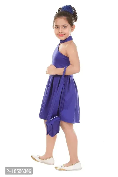 Girl's One Side Shoulder Pretty Dress | Kids Casual | One-Shoulder | Partyware-thumb3