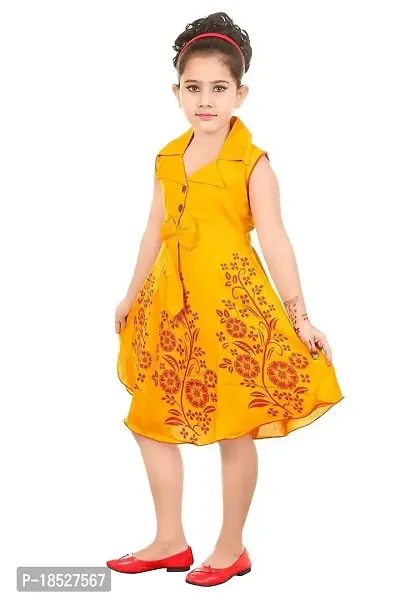 Smartbazar Girl's Frock | Kids Partyware | Dress | Partyware| Multicolor-thumb3