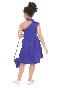 Girl's One Side Shoulder Pretty Dress | Kids Casual | One-Shoulder | Partyware-thumb1