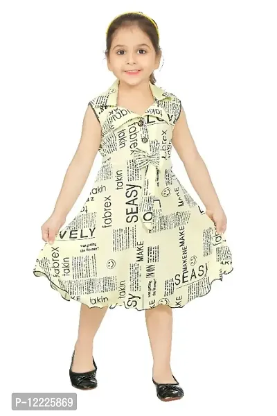 Baby Girls Midi/Knee Length Casual Dress  (Sleeveless)-thumb0