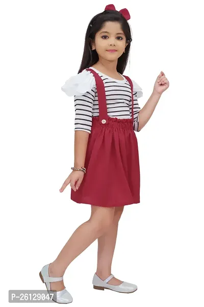 Classic Striped Dresses for Kids Girls