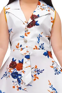 Classic Printed Dresses for Kids Girls-thumb3