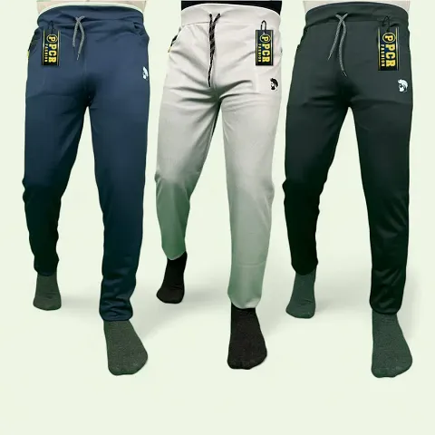 Trendy Track Pants for Men - Pack of 3